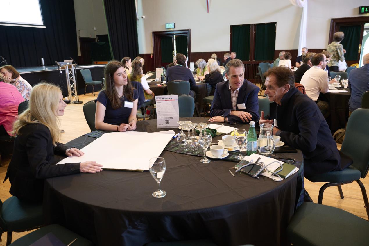 Cultural artists and creators from across the Highlands have gathered at Strathpeffer Pavilion to share their ideas and ambitions for the Inverness-Highland bid for UK City of Culture 2029.