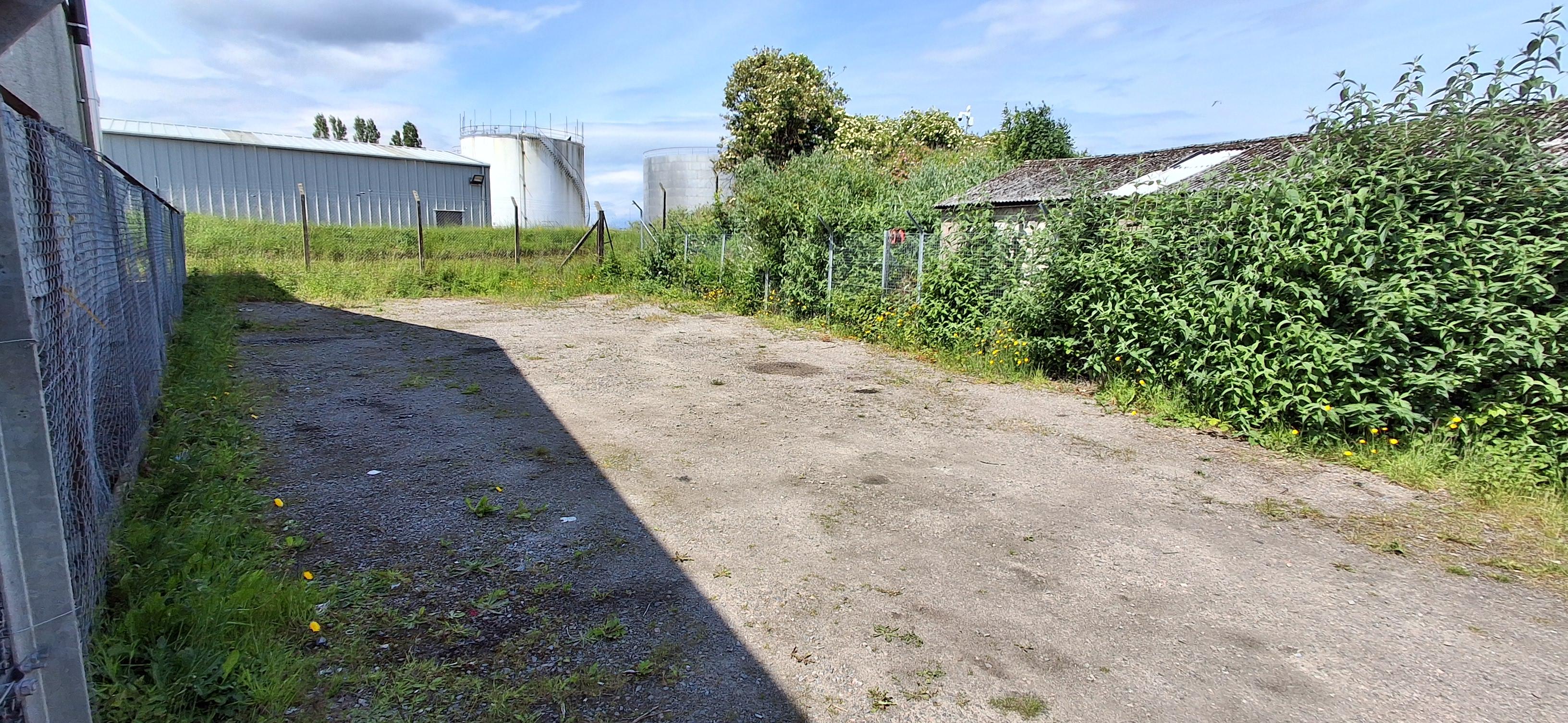 Enclosed compound area