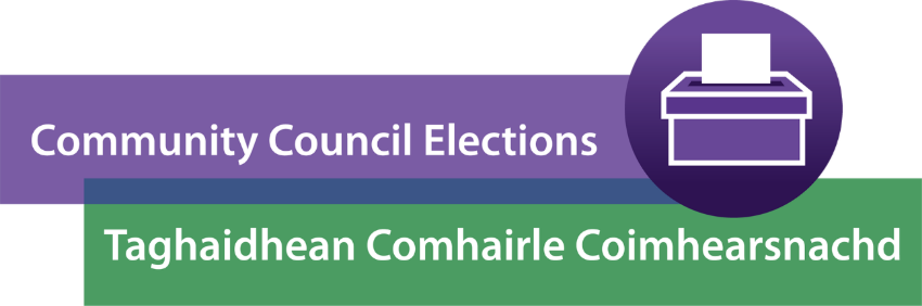Community council elections banner
