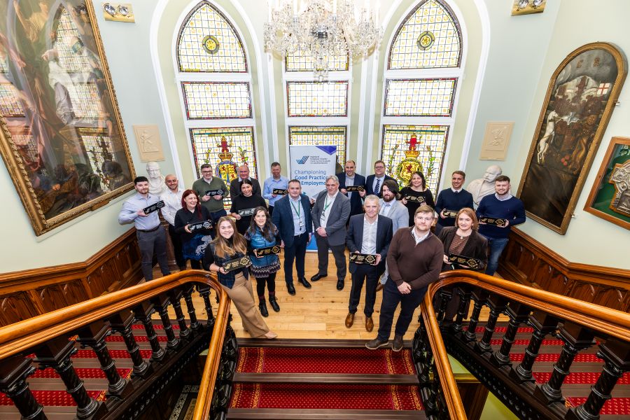 Businesses at the Employer Charter awards ceremony