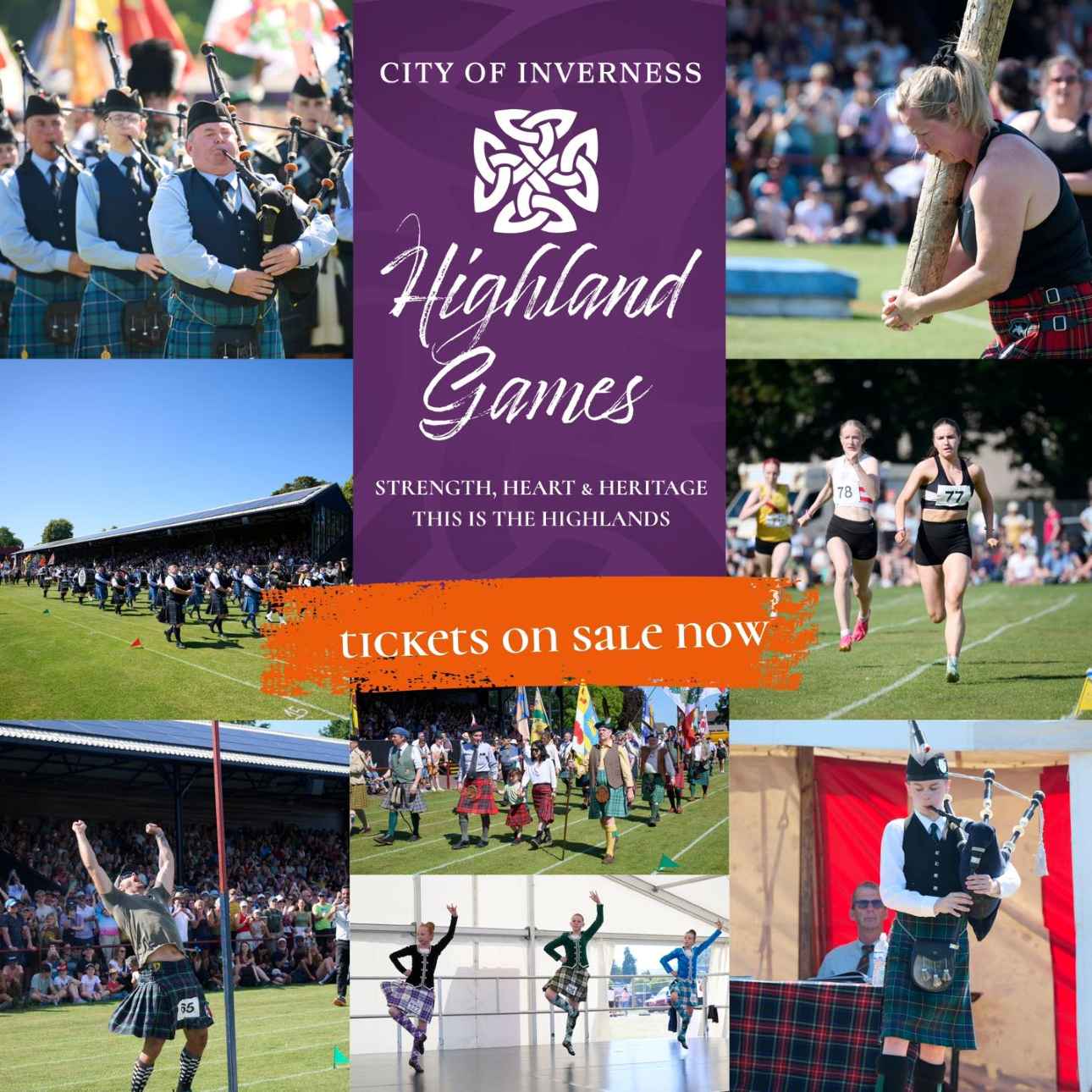 Poster image of Inverness Highland Games
