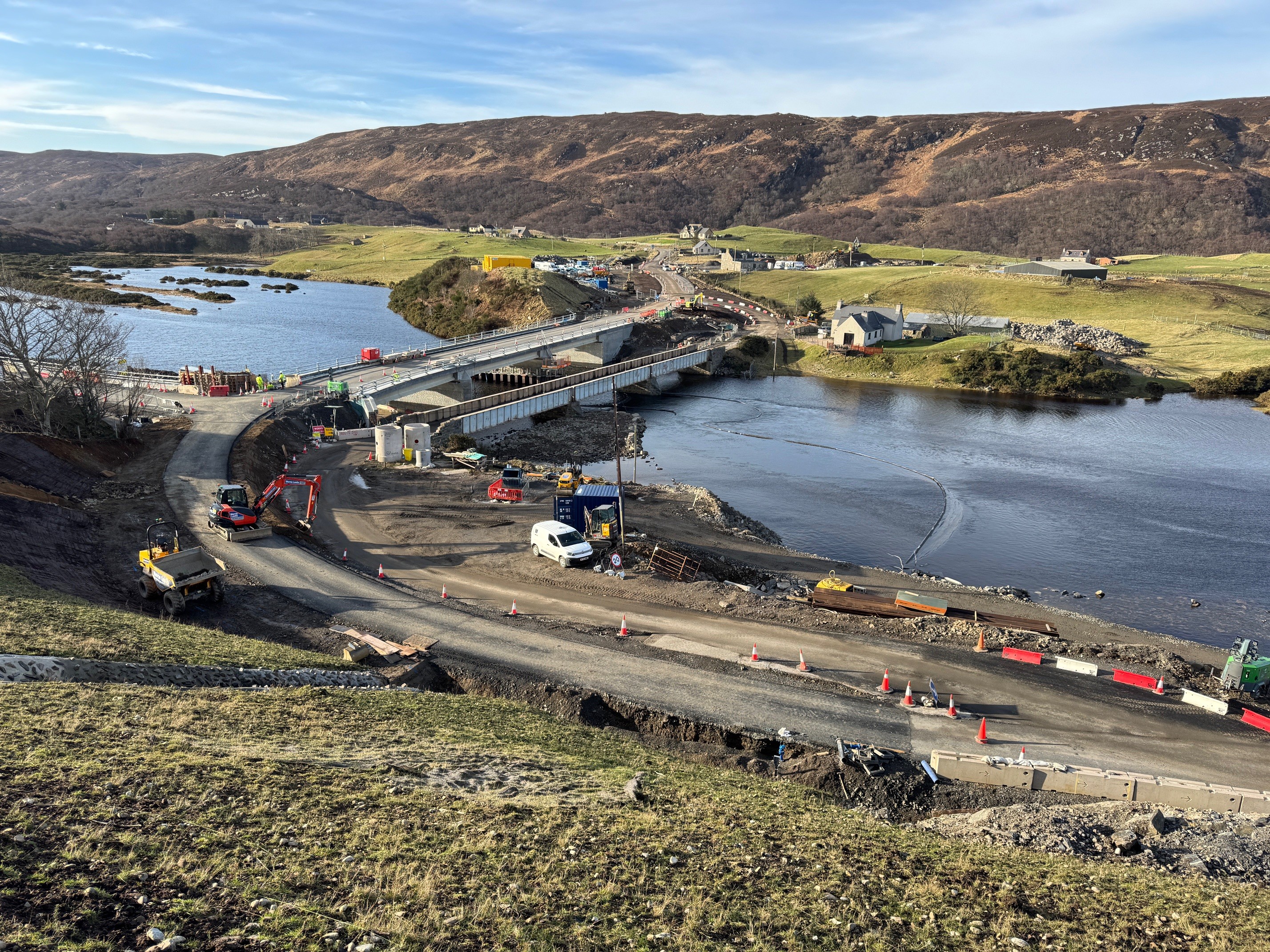 The new Naver, Bridge near Bettyhill on the A836 and NC500, Sutherland