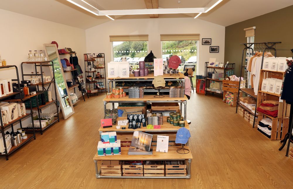 An image showing the interior and retail space of The Storr Centre.