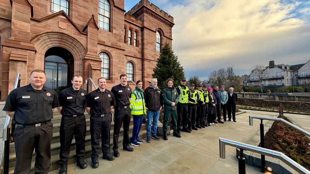 Photo for launch of festive safety campaign
