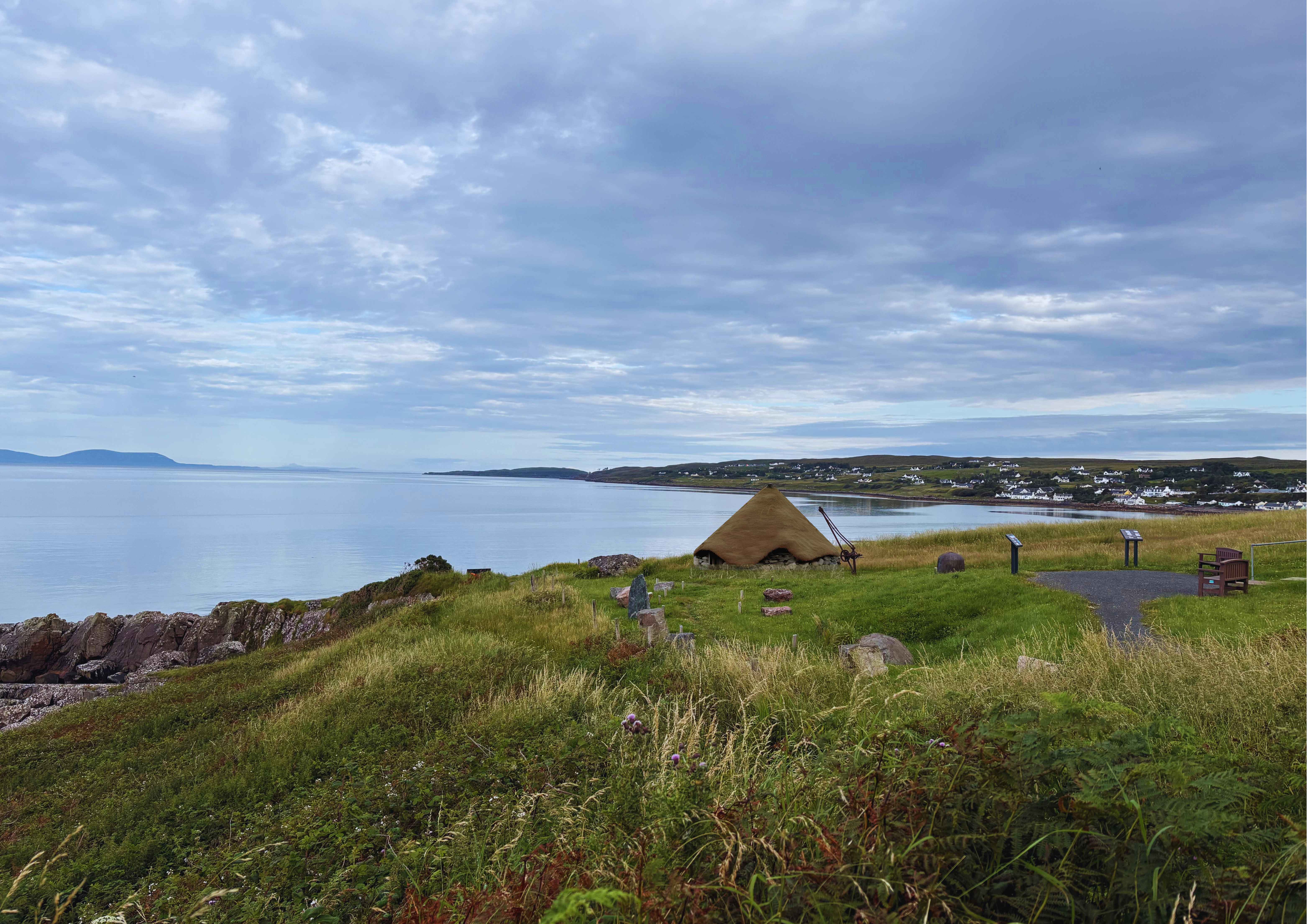 How the Iron Age Roundhouse will look at Gairloch Museum