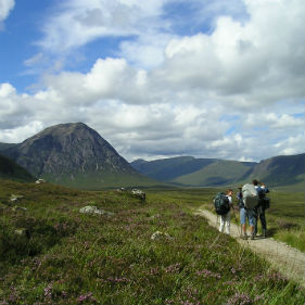 Walkers on blackmount