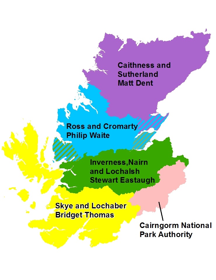 Access officer area map December 2023